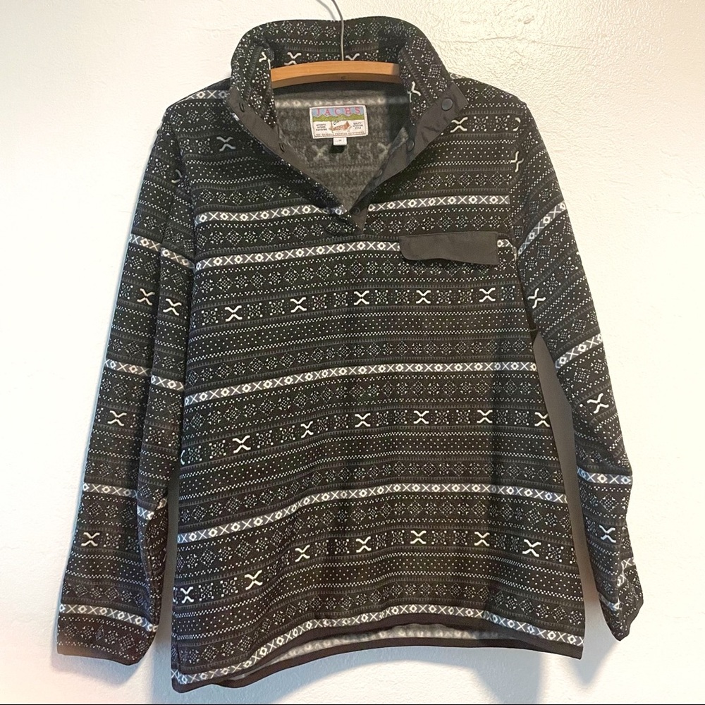 Jachs Cabin Fleece Pullover Mens Medium